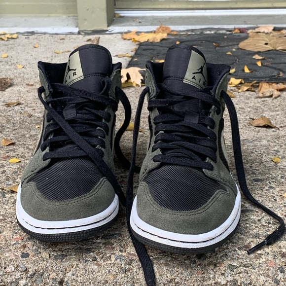 Jordan 1 olive green - Picture 2 of 4